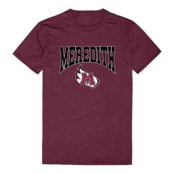 Meredith College Avenging Angels Athletic T-Shirt, Maroon - 2XL