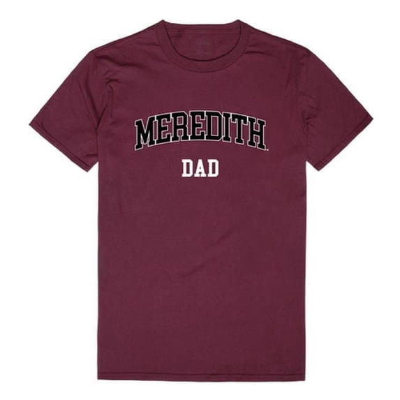 Meredith College Avenging Angels College Dad T-Shirt, Maroon - Extra Large