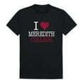 thumbnail image 1 of Meredith College Avenging Angels I Love T-Shirt, Black - Extra Large, 1 of 1
