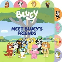 Pre-Owned Meet Bluey's Friends: A Tabbed Board Book (Board book) 0593658434 9780593658437