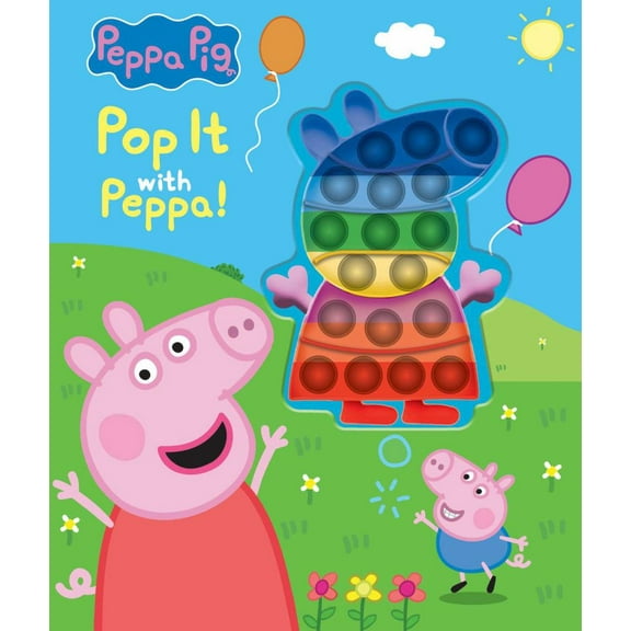 Meredith Rusu: Peppa Pig: Pop It with Peppa!: Book with Pop It (Hardcover)