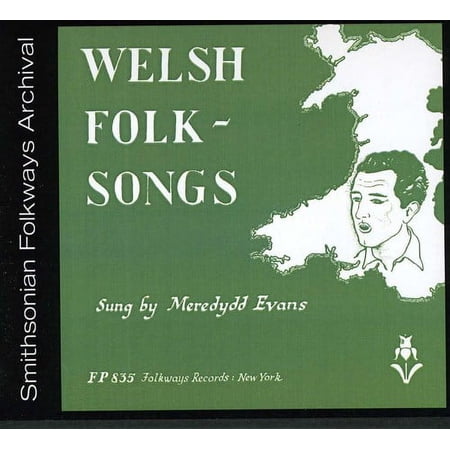 Meredydd Evans - Welsh Folk Songs - Music & Performance - CD