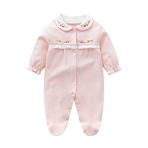 ZACPNCV Baby Boy Sleepers Sleep and Play Baby Pajamas for Boys Newborn Infant Clothes Pink