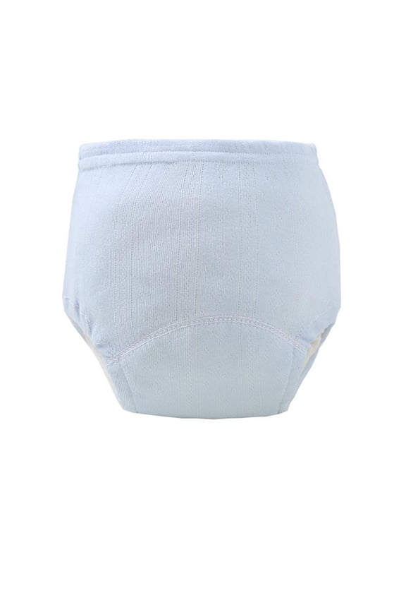 Baby Training Pants Unisex Potty Toddler Underpants Kids Waterproof Breathable Underwear Cotton Reusable Blue 15-24 Months