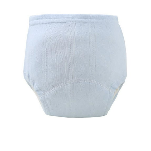 ZACPNCV Baby Training Pants Unisex Potty Toddler Underpants Kids Waterproof Breathable Underwear Cotton Reusable Blue 6-9 Months