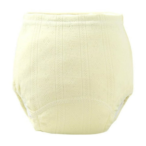 ZACPNCV Baby Training Pants Unisex Potty Toddler Underpants Kids Waterproof Breathable Underwear Cotton Reusable Yellow 6-9 Months