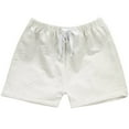 thumbnail image 1 of ZACPNCV Boys Shorts Girls Solid Color Elastic Waist Running Athletic Shorts Summer Jogger Shorts for Kids Gray 3-4 Years, 1 of 4