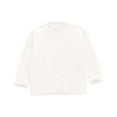 thumbnail image 1 of Meresysid Cardigan Sweaters for Infant Toddler Girls Baby Teen Children's Fashion Casual Solid Color Loose Button Long Sleeved V-neck Top shirt White, 1 of 5