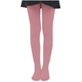 thumbnail image 1 of ZACPNCV Child's Summer Solid Girls Tights Dance Botton Long Pants Soft Cute Full Length Pants Overalls Socks Pink, 1 of 6