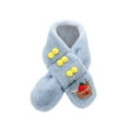 thumbnail image 1 of ZACPNCV Fashionable Children's Christmas Scarf Plush Cute Thick Warm Scarf Blue, 1 of 4