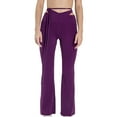 thumbnail image 1 of ZACPNCV Flare Leggings for Women High Waisted Yoga Pants Hip Lift Belly Tight and Waist Pants Black, 1 of 8