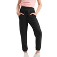 thumbnail image 1 of ZACPNCV Girls Active Jogger Sweatpants Sports Track Pants with Pockets Summer Pants Black 8-10 Years, 1 of 6