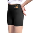 thumbnail image 1 of ZACPNCV Girls Athletic Biker Shorts with Pockets Kids Dance Yoga Running Soccer Volleyball Bike Shorts Black 3-4 Years, 1 of 6