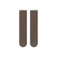 thumbnail image 1 of ZACPNCV Girls Knee-Highs Socks Solid Color Cotton Retro Cable Knit Comfort School Uniform Spring Fall Socks Brown Free Size, 1 of 4