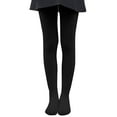 thumbnail image 1 of ZACPNCV Girls Winter Warm Fleece Lined Tights Girls Thick Microfiber Tights Black 9-12 Years, 1 of 5