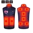 thumbnail image 1 of ZACPNCV Heated Vest for Men And Women Plus Size Heated Coat 9 Heating Heated Jacket Winter Heating Coat Blue, 1 of 5