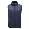 thumbnail image 1 of ZACPNCV Heated Vest for Men And Women Plus Size Heated Coat 9 Heating Heated Jacket Winter Heating Coat Navy, 1 of 6