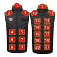 thumbnail image 1 of ZACPNCV Heated Vest for Unisex Zipper Four Control Of 21 Areas Heating Cotton Jacket Heated USB Charging Version Black, 1 of 4