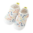 thumbnail image 1 of ZACPNCV Infant Newborn Baby Shoes Spring Baby Knit Indoor Floor Shoes Non-slip Breathable Sweat Shoes, 1 of 5