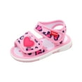 thumbnail image 1 of ZACPNCV Infant Newborn Baby Shoes Summer Comfortable Breathable Leopard Print Non-slip Soft Sole Shoes, 1 of 9