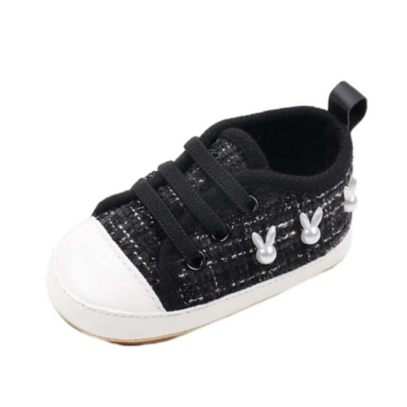 ZACPNCV Infant Newborn Baby Shoes Summer Pearl Cute Wear Non-slip Breathable Sweat Baby Sports Soft Soled Shoes Beige