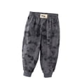 thumbnail image 1 of Meresysid Little Boys And Girls Corduroy Pants Loose Warm Closed Bottom Pants Black, 1 of 1