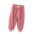 thumbnail image 1 of Meresysid Little Boys And Girls Corduroy Pants Loose Warm Closed Bottom Pants Red, 1 of 1