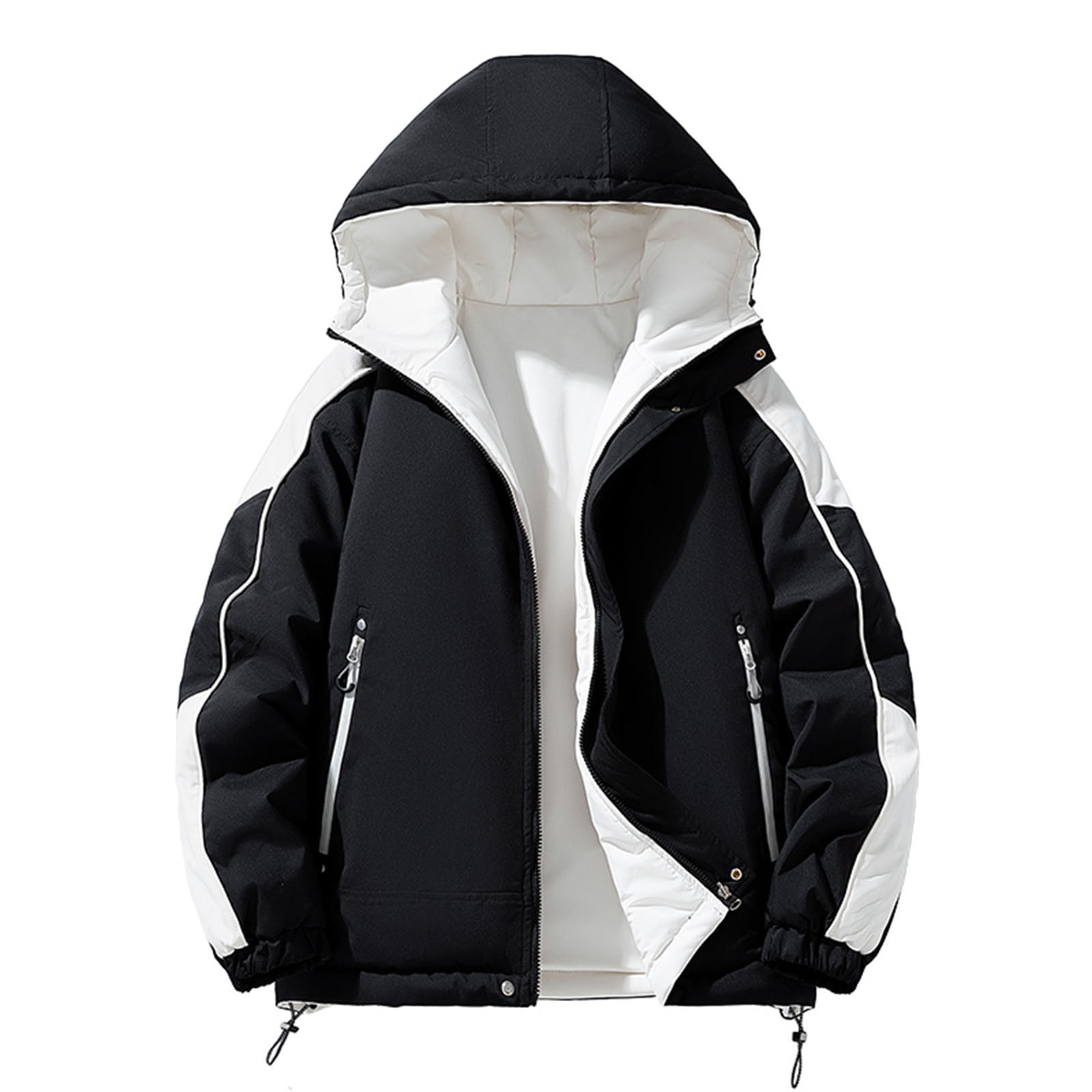 Niepce Inc Japanese Streetwear Zip Up Hooded White Men's