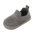 thumbnail image 1 of ZACPNCV Newborn Infant Baby Shoes Spring and Summer Comfortable Breathable Mesh Fabric Flat Soft Soled Shoes, 1 of 6