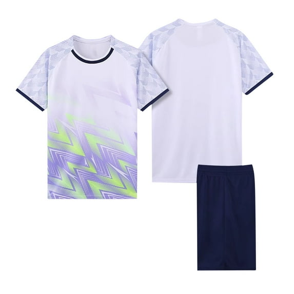 ZACPNCV Soccer Jersey for Kids Boys and Girls Youth Practice Jerseys Outfits Football Training Shirt Uniforms White 6-7 Years