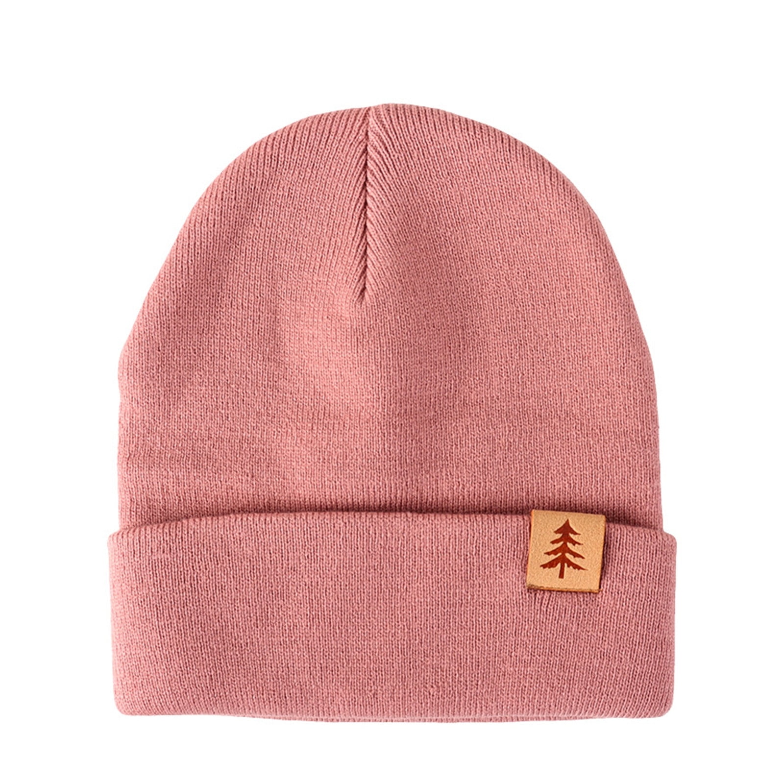 Beanie Hat Knitted Reflective Pink Ages 2-14 main image 0