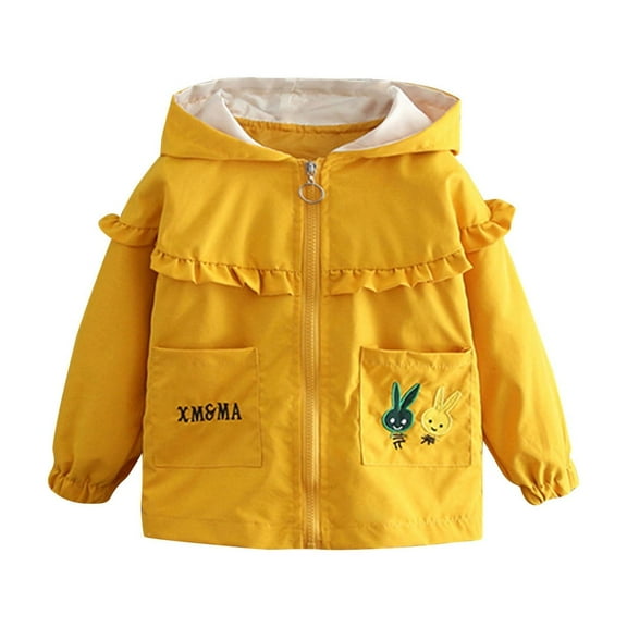 ZACPNCV Toddler Boys Girls Dinosaur Print Hoodies Jacket Zipper Trench Lightweight Windbreaker Casual Hooded Spring Outerwear 3-6 Months