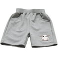 thumbnail image 1 of ZACPNCV Toddler Girls Athletic Shorts Kids Elastic Waist Pull On Cotton Shorts Yoga Shorts Workout Clothes Summer Clothes Gray 11-12 Years, 1 of 4