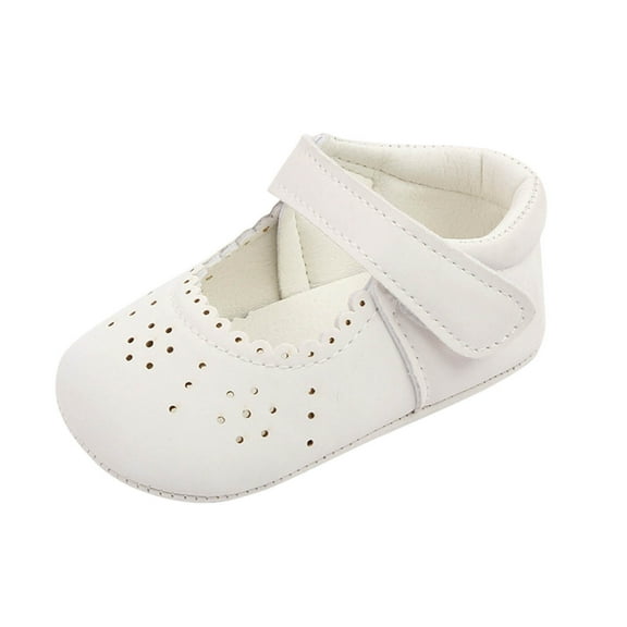 Meresysid Toddler Infant Newborn Baby Shoes Spring Summer To Wear Hollow Non-slip Breathable Soft Soled Shoes