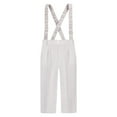 thumbnail image 1 of ZACPNCV Toddler Little Boy Suspenders Pants Classic Chino Pants for Casual Formal Wear and Special Occasions Gray 2-3 Years, 1 of 6