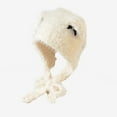 thumbnail image 1 of Meresysid Women Winter Peruvian Cover Ears Beanie Hat Ear Flaps Sherpa Ski Snow Hats Knit Fleece Lined Beige, 1 of 3
