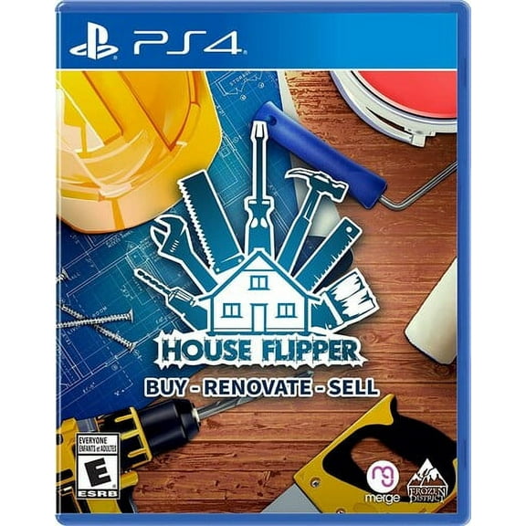 Merge House Flipper Video Game - PlayStation 4