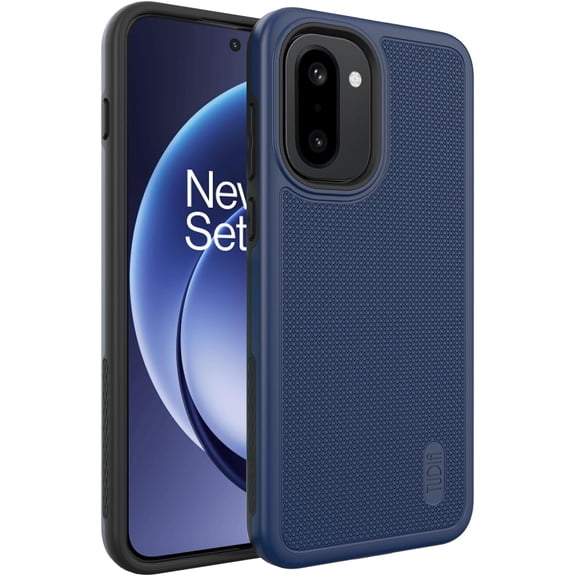 MergeGrip Designed for OnePlus 15R Case 5G (2026) - [Military Grade Drop Tested] Dual Layer Shockproof Slim Rugged Tough Protective Phone Cases Cover (Indigo Blue)