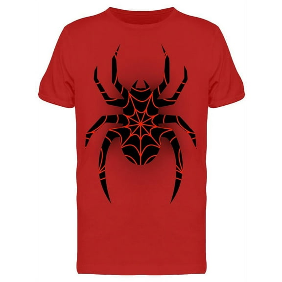 Merged Web And Spider T-Shirt Men -Image by Shutterstock, Male XX-Large
