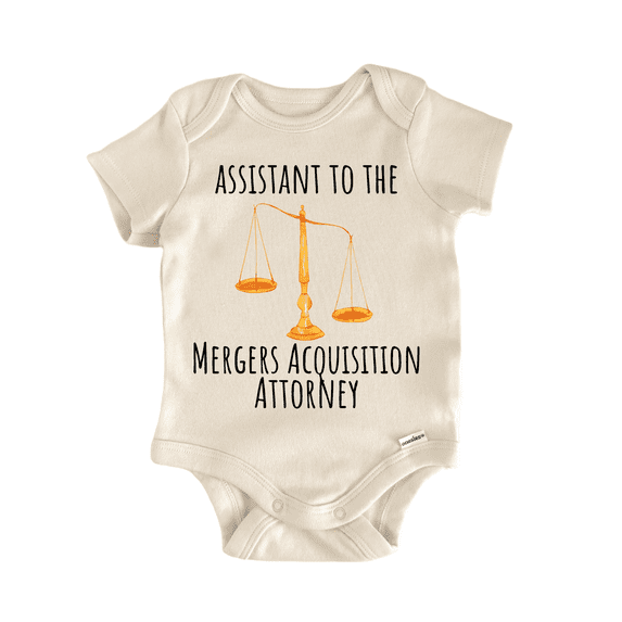 Mergers Acquisition Lawyer Legal Law - Baby Bodysuit