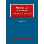 Pre-Owned Mergers and Acquisitions: A Transactional Perspective (University Casebook Series)