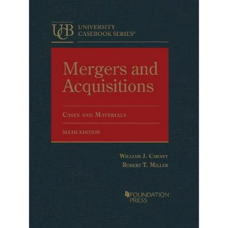 Pre-Owned Mergers and Acquisitions, Cases and Materials (University Casebook Series), 9781647085957, 1647085950, Hardcover, 6 edition
