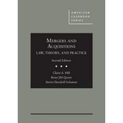 Pre-Owned Mergers and Acquisitions: Law, Theory, and Practice (American Casebook Series) (Hardcover) 164242580X 9781642425802