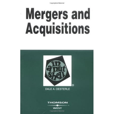 Pre-Owned Mergers and Acquisitions in a Nutshell (Paperback) 0314159568 9780314159564