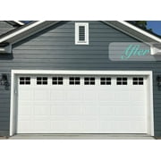 Merhoff & Larkin Decorative Black Garage Window Magnets Set, 32 Count, Easy Installation
