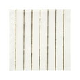 thumbnail image 1 of Meri Meri Gold Striped Small Napkins, 16ct, 1 of 4