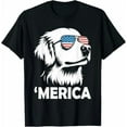 thumbnail image 1 of Merica 4th of July T-Shirt Patriotic USA American Flag Shirt Independence Day Eagle of Freedom Tee Shirts, 1 of 7