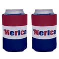 thumbnail image 1 of Merica Colors Can Coolie 2 Pack, 1 of 3