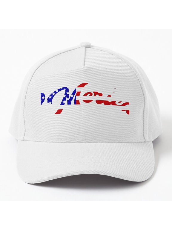 Merica EST 1776 Baseball Hat, American Heritage Statement Graphic Design, Classic Cap