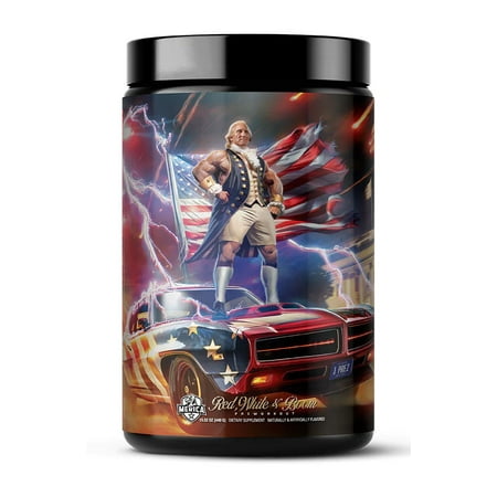 'Merica Labz RED, WHITE, & BOOM Pre-Workout 20 Servings (Cherry Bootlegger)
